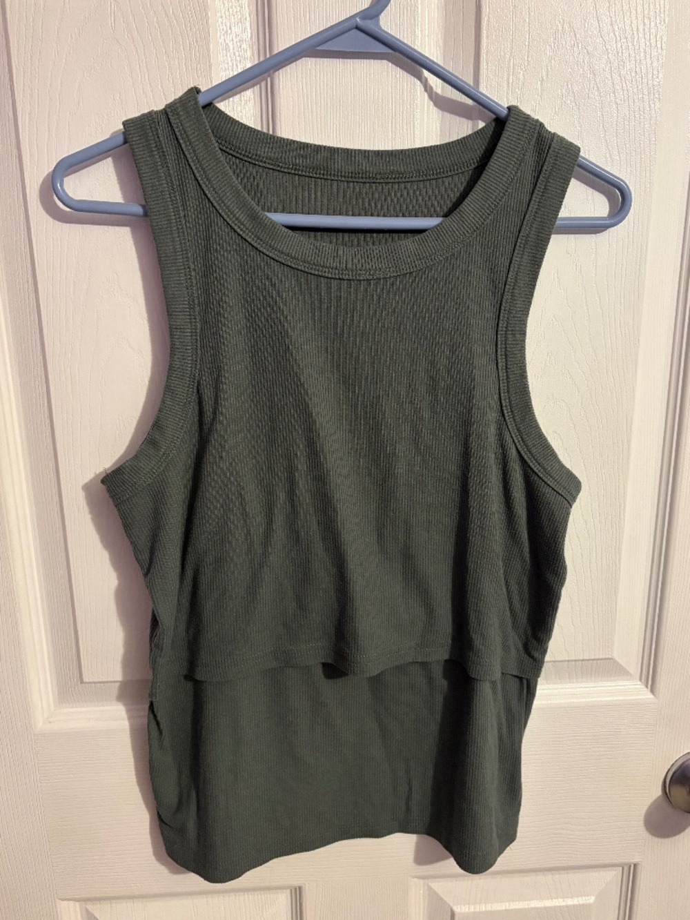 Latched Mama Ribbed Nursing Tank Top
